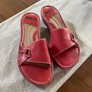 Born wedge sandals size 7